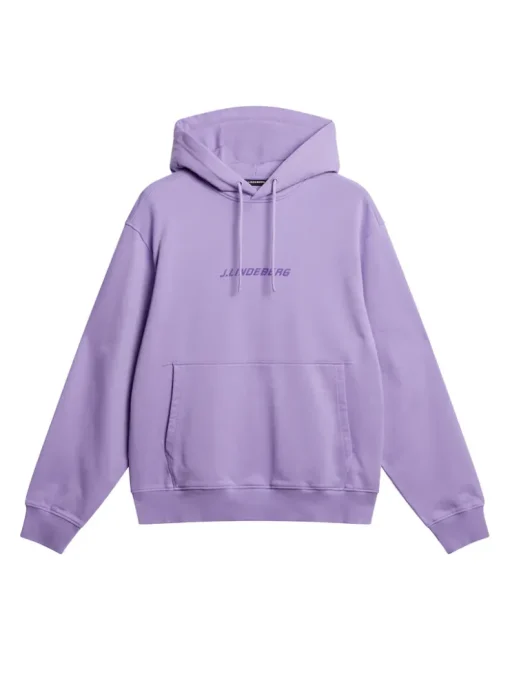 Hoodies|Tops<J.Lindeberg Callan Logo Hoodie Bougainvillea
