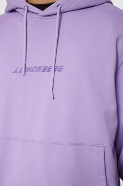 Hoodies|Tops<J.Lindeberg Callan Logo Hoodie Bougainvillea