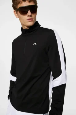 Golf|Base & Mid Layers<J.Lindeberg Carl Mid Layer Black