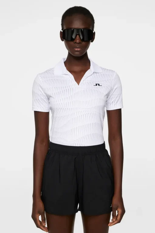 Tops|Tennis<J.Lindeberg Cassia Top ResonanceWhiteL
