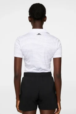 Tops|Tennis<J.Lindeberg Cassia Top ResonanceWhiteL