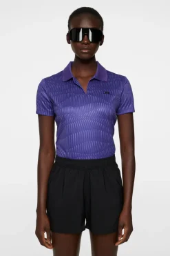 Tops|Tennis<J.Lindeberg Cassia Top ResonanceDeepWisteriaL
