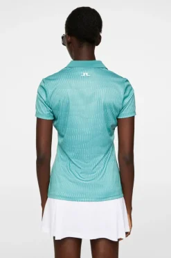 Tops|Tennis<J.Lindeberg Cassia Top ResonanceTealL