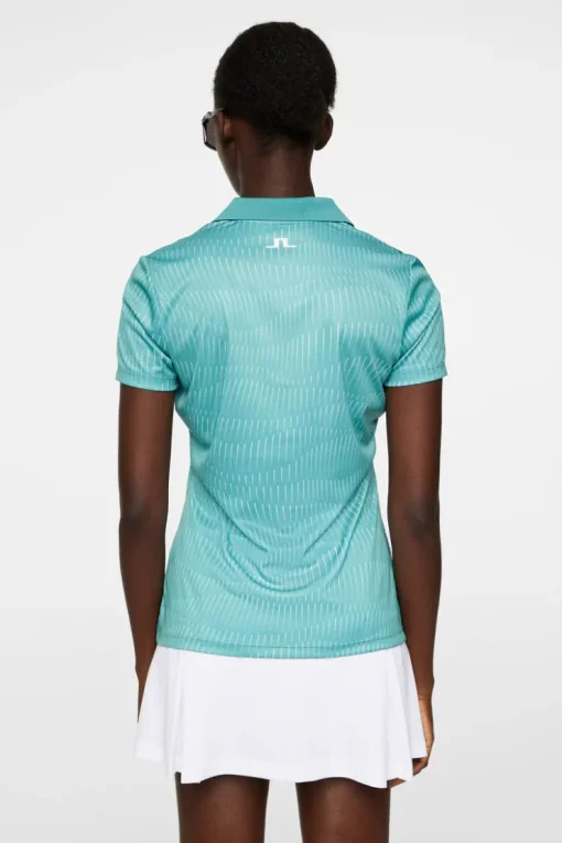 Tops|Tennis<J.Lindeberg Cassia Top ResonanceTealL