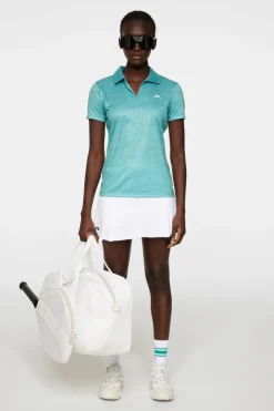 Tops|Tennis<J.Lindeberg Cassia Top ResonanceTealL