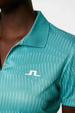 Tops|Tennis<J.Lindeberg Cassia Top ResonanceTealL
