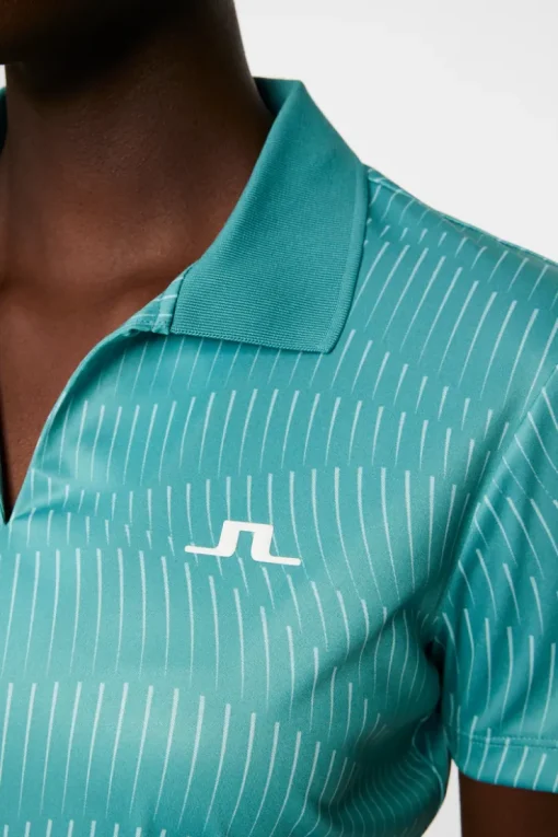 Tops|Tennis<J.Lindeberg Cassia Top ResonanceTealL