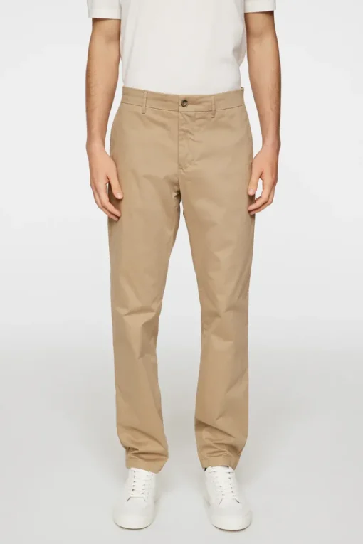 Trousers|Bottoms<J.Lindeberg Ched Cloud Satin Pants BatiqueKhaki