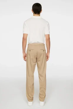 Trousers|Bottoms<J.Lindeberg Ched Cloud Satin Pants BatiqueKhaki