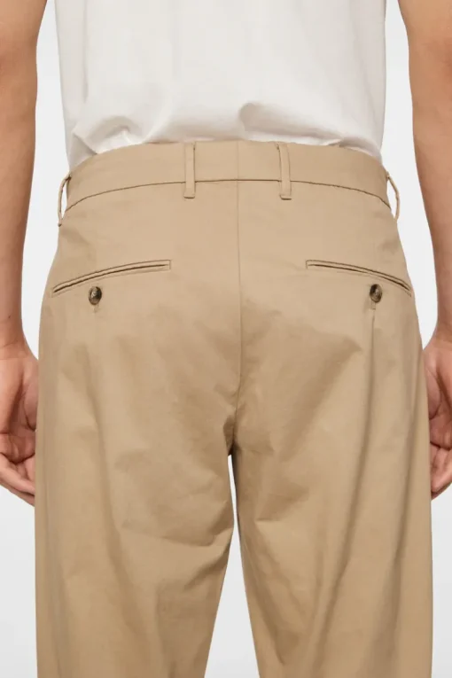Trousers|Bottoms<J.Lindeberg Ched Cloud Satin Pants BatiqueKhaki