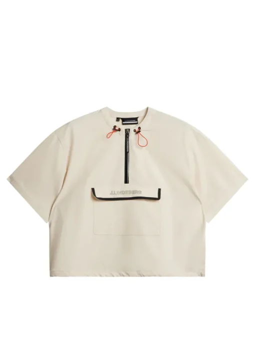 Base & Mid Layers|Outdoor<J.Lindeberg Chrisann Short Sleeve Pullover AlmondMilk