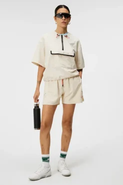 Base & Mid Layers|Outdoor<J.Lindeberg Chrisann Short Sleeve Pullover AlmondMilk