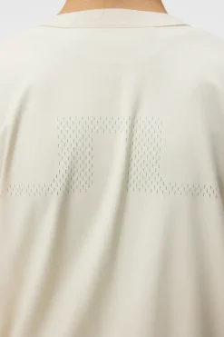 Base & Mid Layers|Outdoor<J.Lindeberg Chrisann Short Sleeve Pullover AlmondMilk