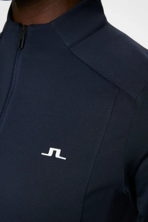 Golf|Base & Mid Layers<J.Lindeberg Cindy Quarter Zip Mid Layer JLNavy
