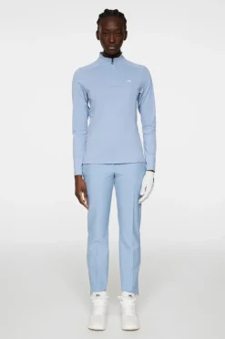 Golf|Base & Mid Layers<J.Lindeberg Cindy Quarter Zip Mid Layer RainWashed
