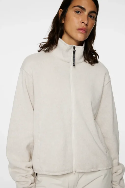 Ski|Base & Mid Layers<J.Lindeberg Cirque Jacket BeigeMelange