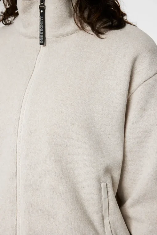 Ski|Base & Mid Layers<J.Lindeberg Cirque Jacket BeigeMelange