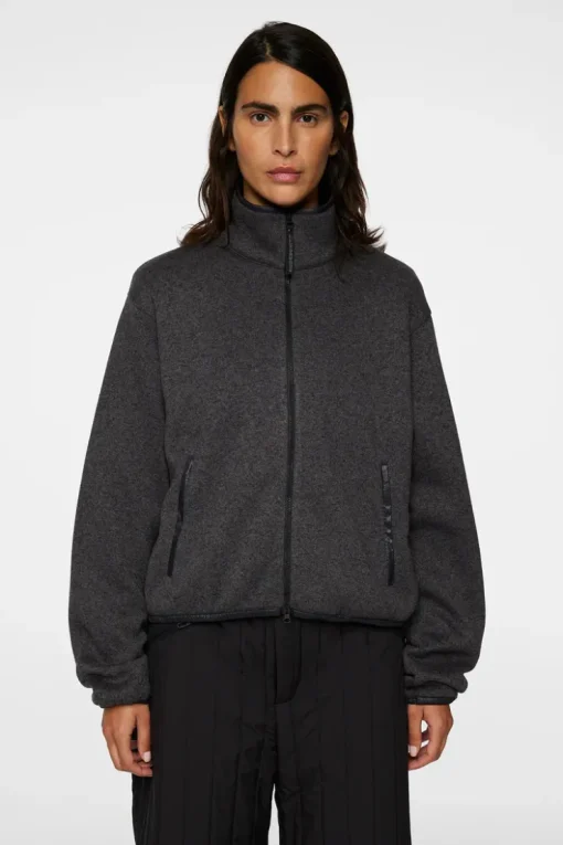 Ski|Base & Mid Layers<J.Lindeberg Cirque Jacket DarkGreyMelange