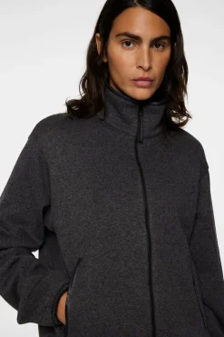 Ski|Base & Mid Layers<J.Lindeberg Cirque Jacket DarkGreyMelange