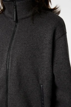 Ski|Base & Mid Layers<J.Lindeberg Cirque Jacket DarkGreyMelange
