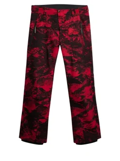 Ski|Bottoms<J.Lindeberg Clarke Pant Printed MountainGlitchRed