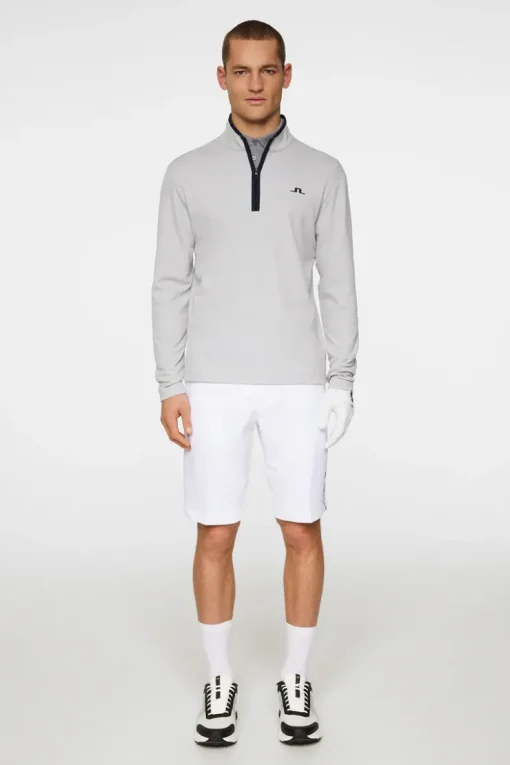 Golf|Base & Mid Layers<J.Lindeberg Clide Quarter Zip Mid Layer HighRise