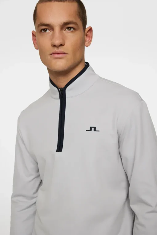 Golf|Base & Mid Layers<J.Lindeberg Clide Quarter Zip Mid Layer HighRise