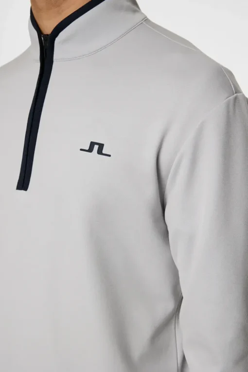 Golf|Base & Mid Layers<J.Lindeberg Clide Quarter Zip Mid Layer HighRise
