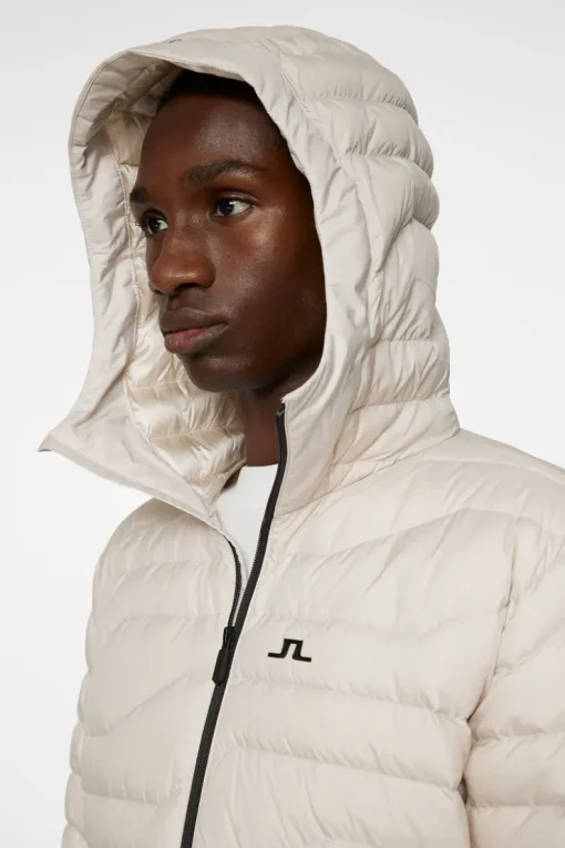 Active<J.Lindeberg Cliff Light Down Hood Moonbeam