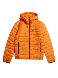 Active<J.Lindeberg Cliff Light Down Hood PersimmonOrange