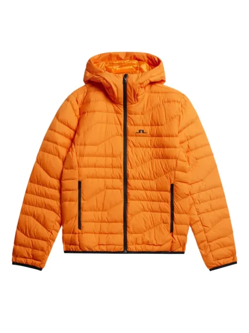 Active<J.Lindeberg Cliff Light Down Hood PersimmonOrange