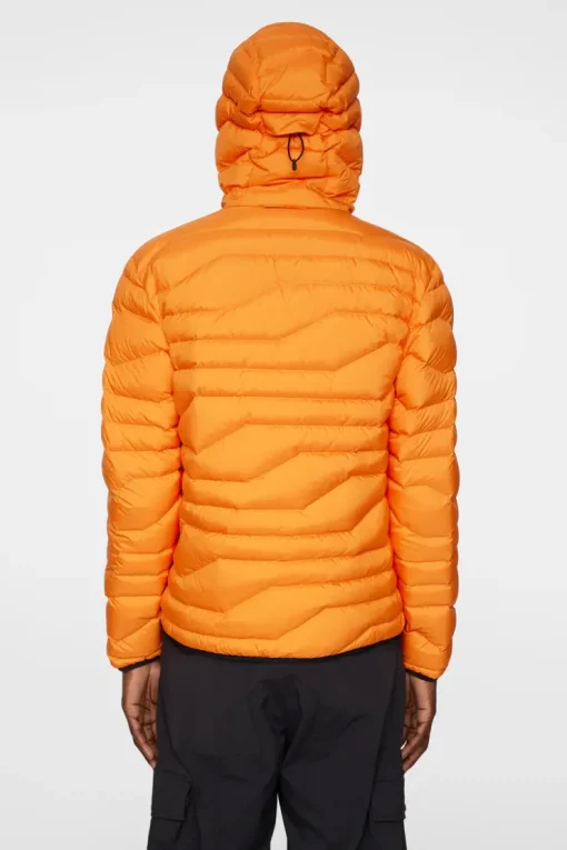 Active<J.Lindeberg Cliff Light Down Hood PersimmonOrange