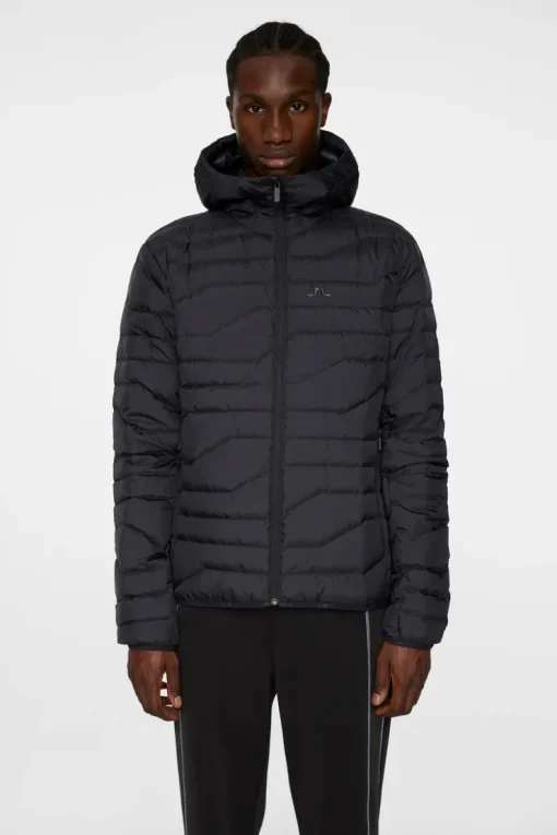 Active<J.Lindeberg Cliff Light Down Hood Black