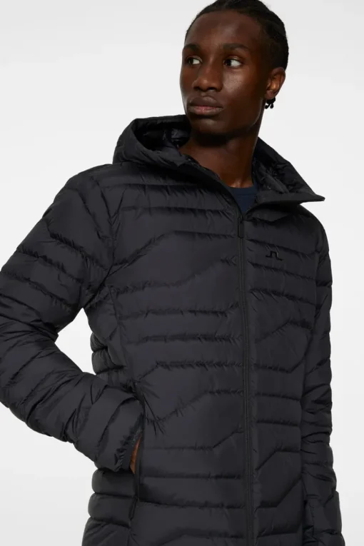 Active<J.Lindeberg Cliff Light Down Hood Black
