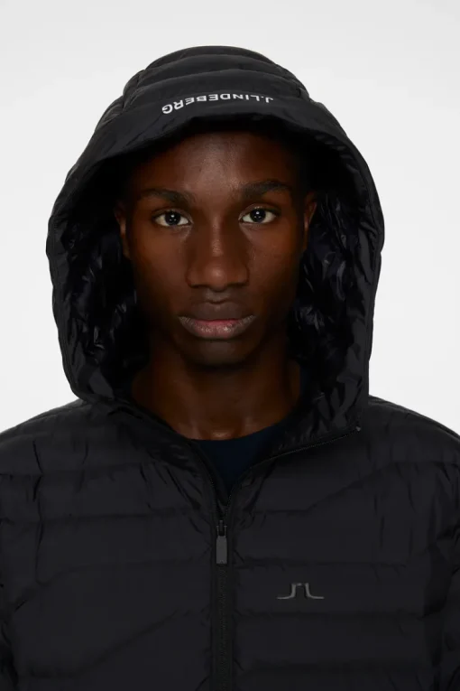 Active<J.Lindeberg Cliff Light Down Hood Black
