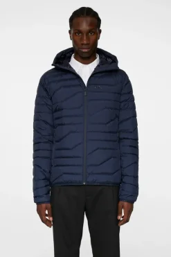 Active<J.Lindeberg Cliff Light Down Hood JLNavy
