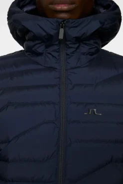 Active<J.Lindeberg Cliff Light Down Hood JLNavy