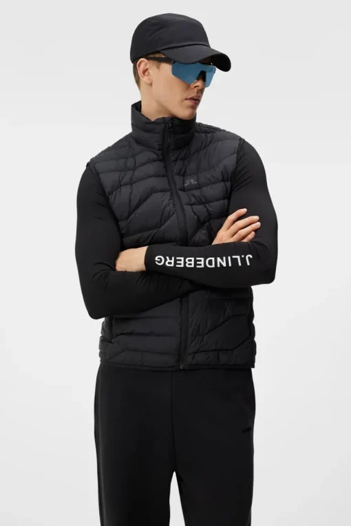 Vests|Outdoor<J.Lindeberg Cliff Light Down Vest Black