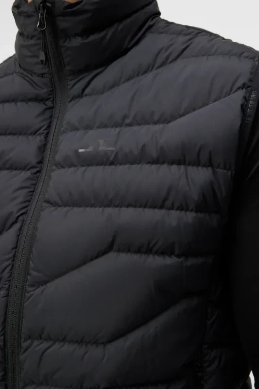 Vests|Outdoor<J.Lindeberg Cliff Light Down Vest Black