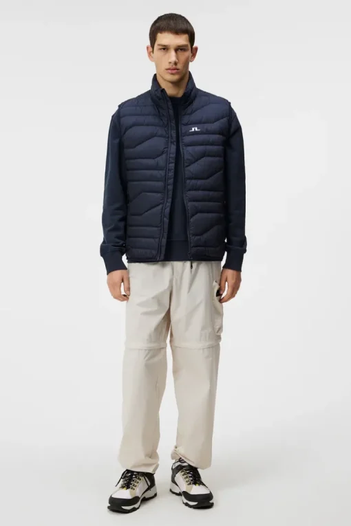 Vests|Outdoor<J.Lindeberg Cliff Light Down Vest JLNavy