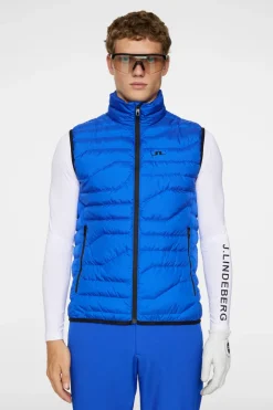 Active<J.Lindeberg Cliff Light Down Vest ClubBlue