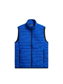 Active<J.Lindeberg Cliff Light Down Vest ClubBlue