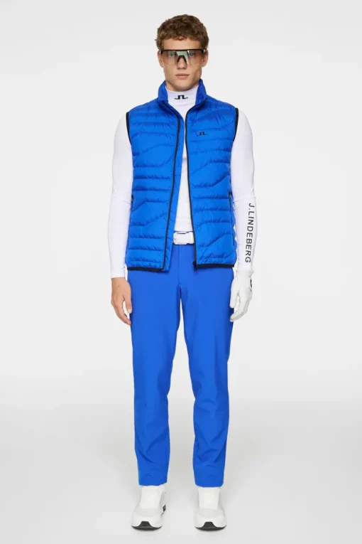 Active<J.Lindeberg Cliff Light Down Vest ClubBlue