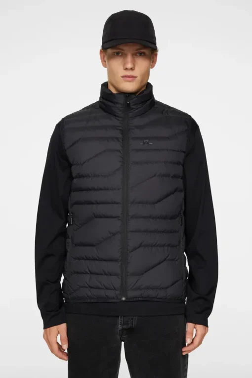 Active<J.Lindeberg Cliff Light Down Vest Black
