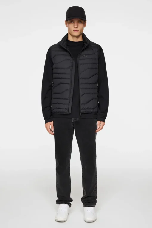 Active<J.Lindeberg Cliff Light Down Vest Black