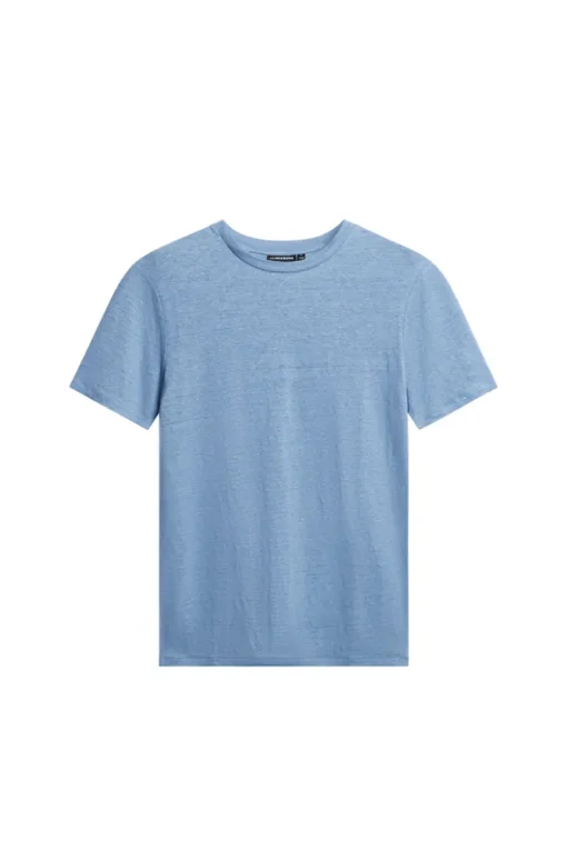 T-shirts|Tops<J.Lindeberg Coma Linen Tee RainWashed