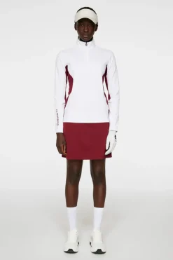 Golf|Ski<J.Lindeberg Cookies Mid Layer Cabernet