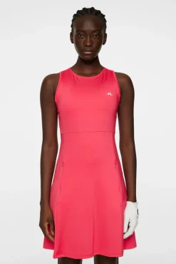 Golf|Dresses<J.Lindeberg Cora Dress Azalea