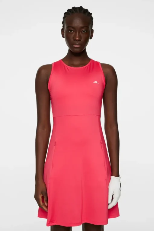Golf|Dresses<J.Lindeberg Cora Dress Azalea