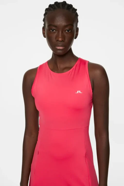 Golf|Dresses<J.Lindeberg Cora Dress Azalea